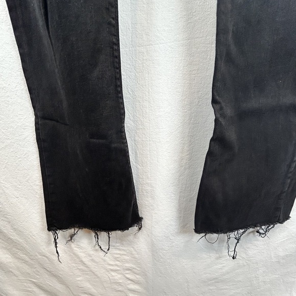 Hudson Barbara Bootcut Jeans High Rise Distressed Because The Night Black 30 EUC - Picture 11 of 11